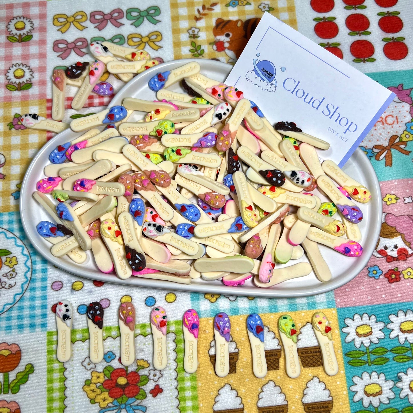 ice cream charms