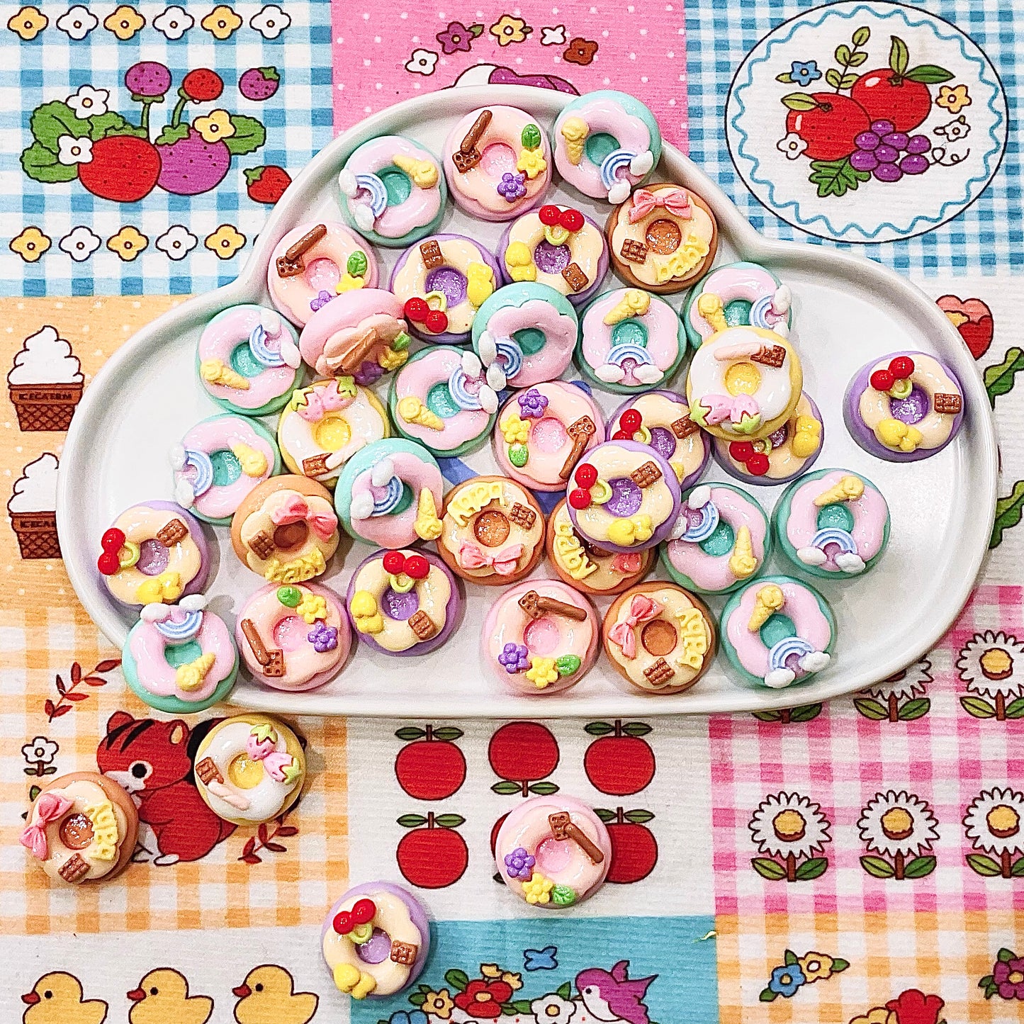 Donut charms