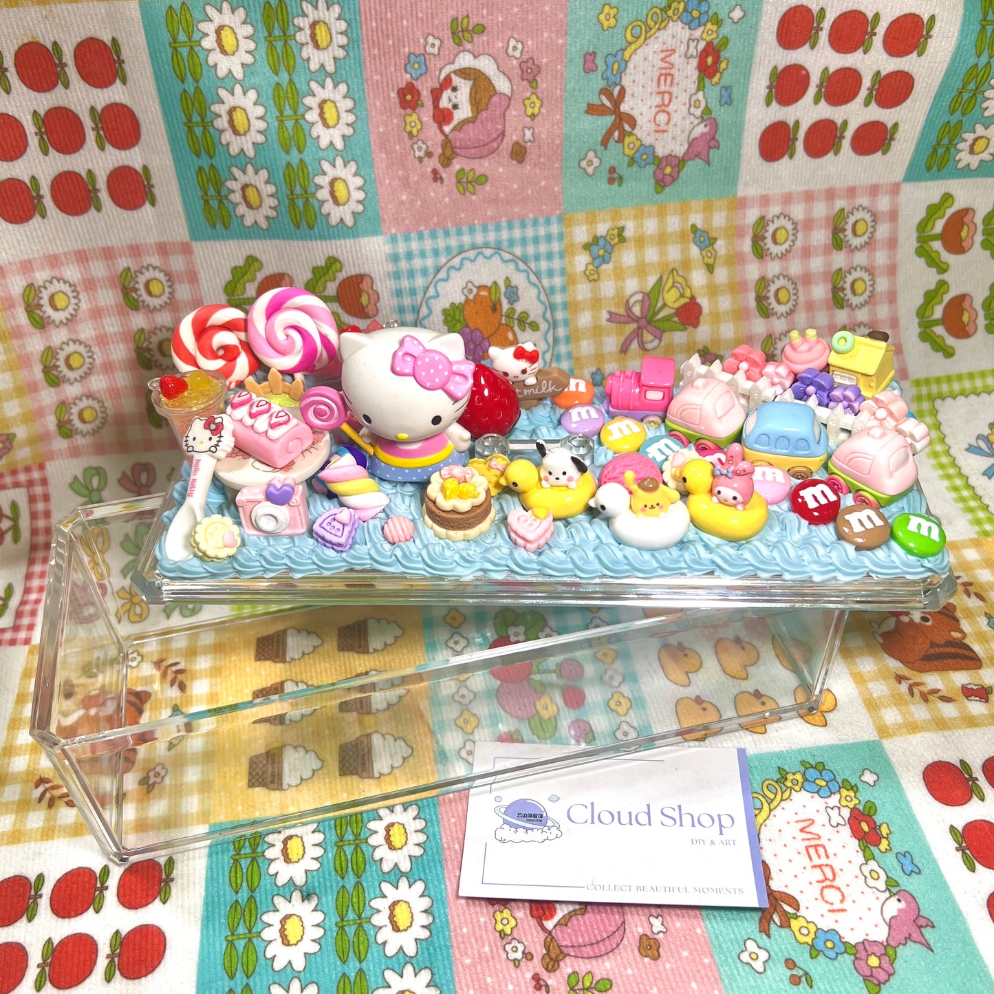 Storage box with lid