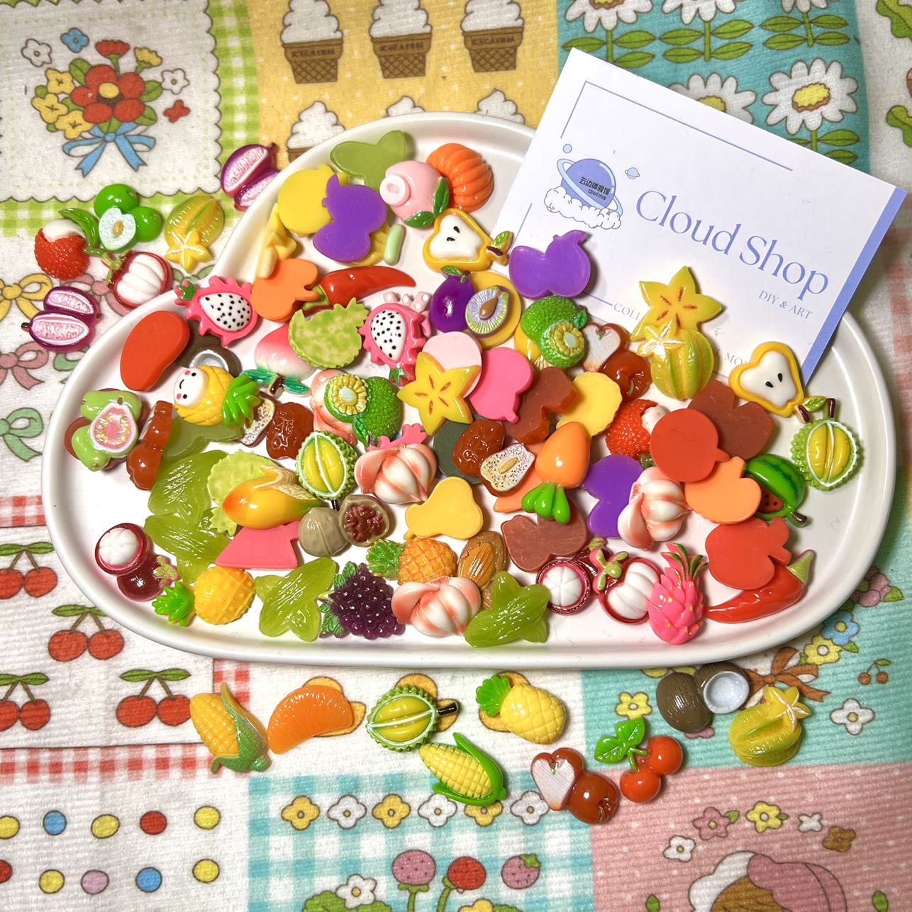 Food charms kit (mix)