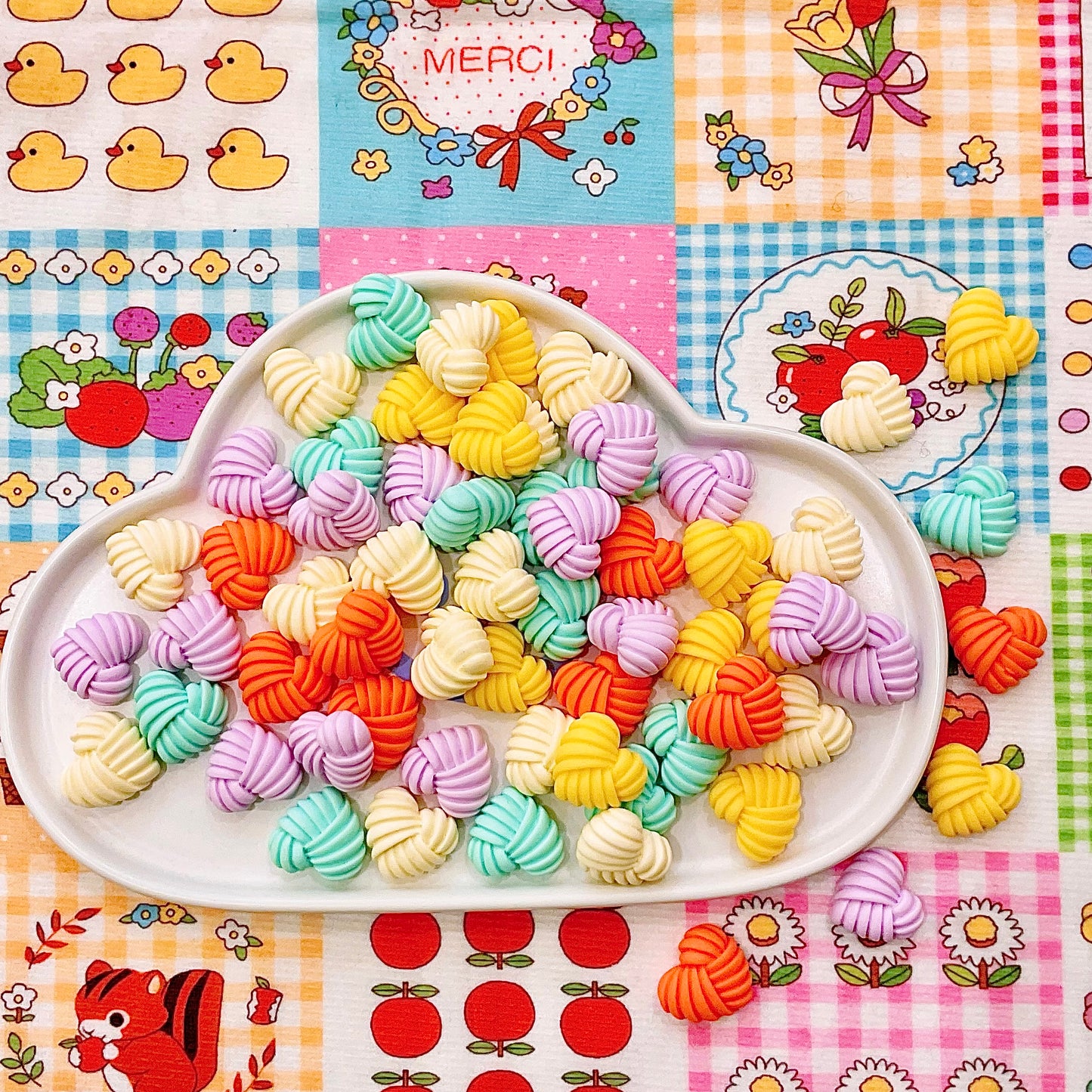 Hearts charms