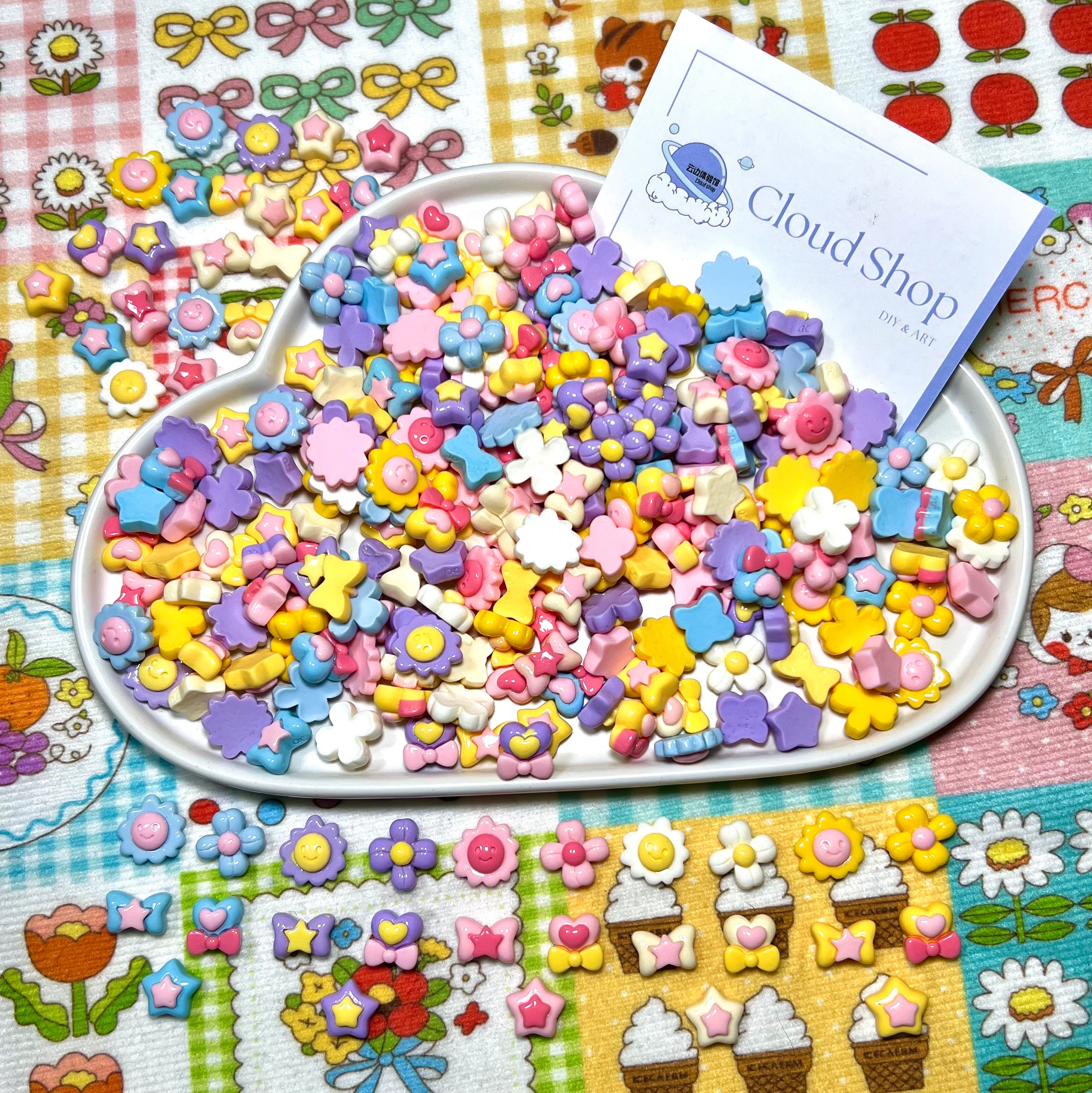 Mini charms kit 3 pezzi – CLOUD SHOP
